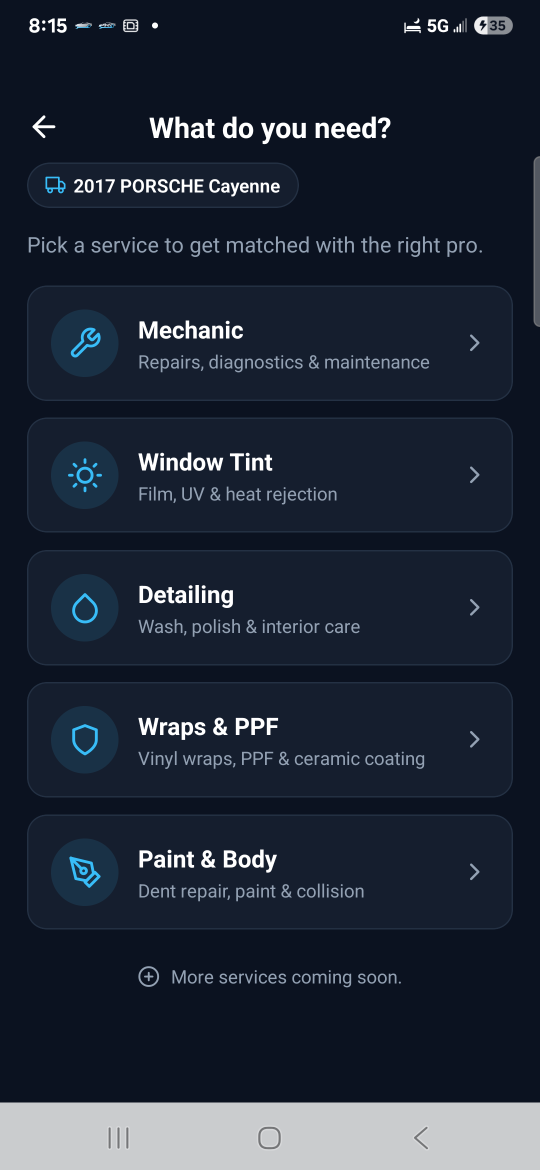ProperMech Customer Picker